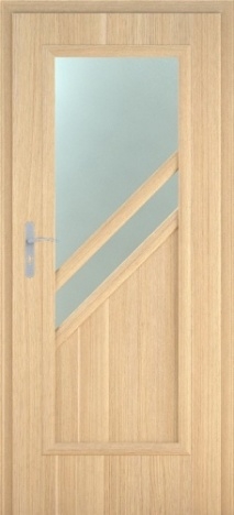 Usa interior Antiope - Natural oak vertical  - model 2