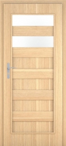 Usa interior Lima - Natural oak vertical - model 2