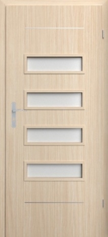 Usa interior Tetyda B - Bleached oak - model 2