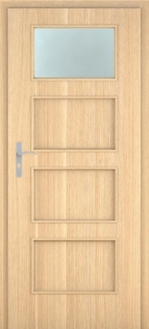 Usa interior Malaga - Natural oak vertical - model 2