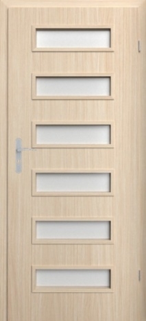 Usa interior Tetyda B - Bleached oak - model 1