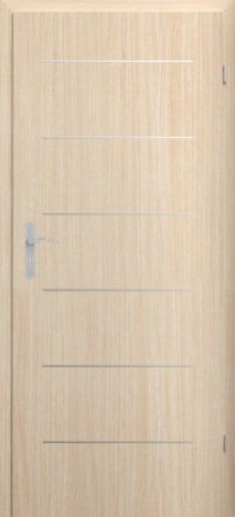 Usa interior Tetyda B - Bleached oak - model 5