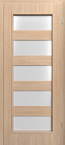 Usa interior Lima - Natural oak vertical - model 4